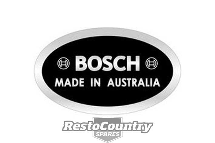 Holden Alternator Decal Bosch Australia Hk Ht Hg Sticker Alt Label