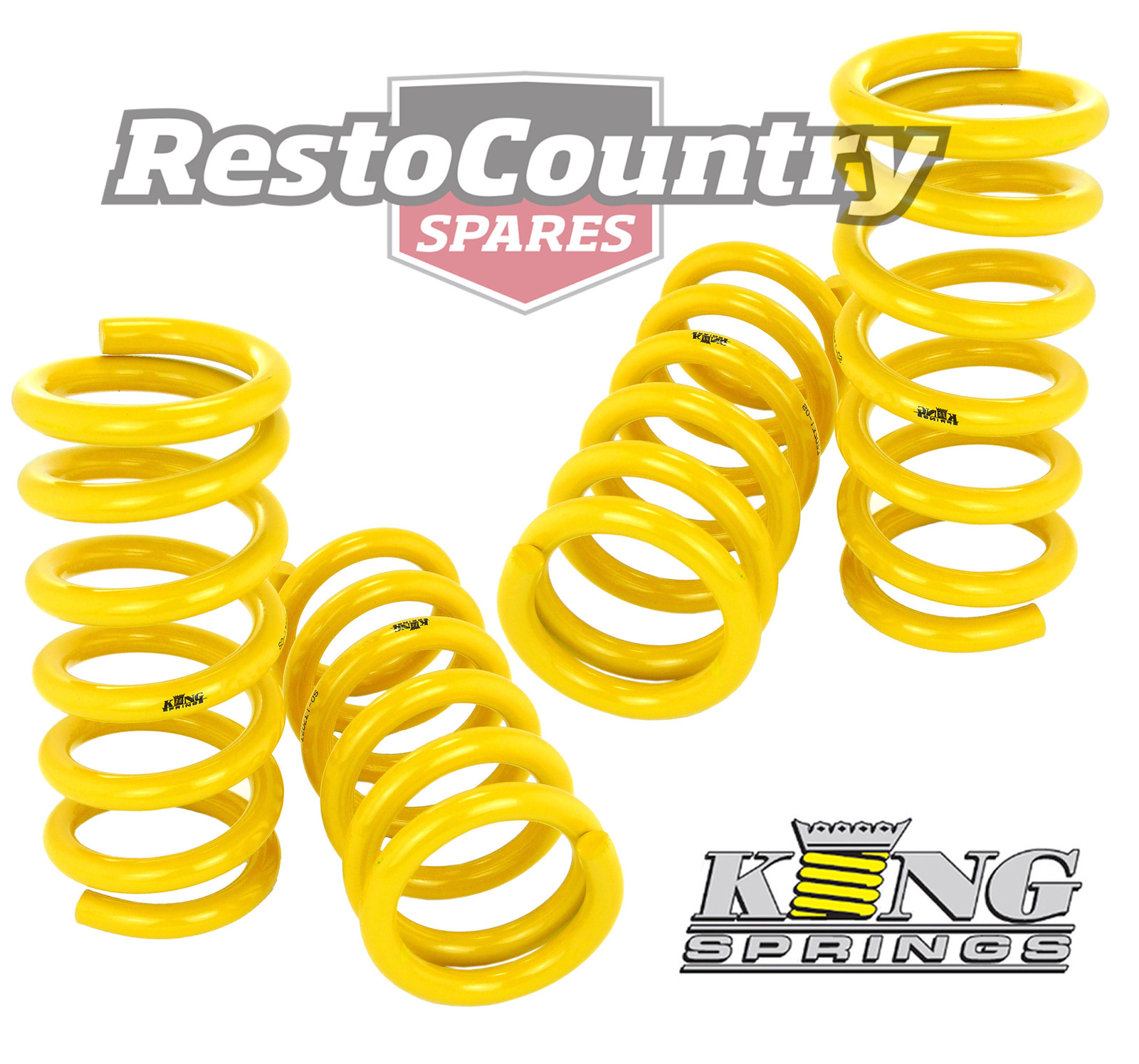 Holden Coil KING Spring HQ HJ HX HZ WB Statesman V8 FRONT + 