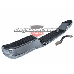 Suit Toyota Hilux Rear Step Bumper Bar CHROME 1988 - 2005 nudge bumperbar