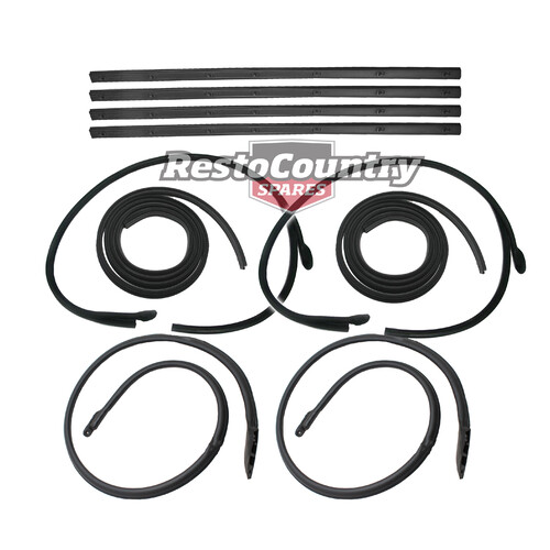 Ford FRONT Door Seal +Bailey +Weather Belt Kit XA Falcon ZF Fairlane Sedan Wagon