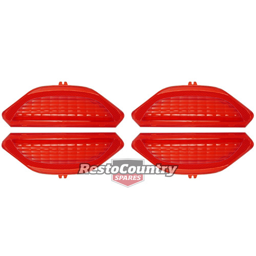 Ford Brake Taillight Lens SET x2 XT LEFT + RIGHT stop tail light lamp